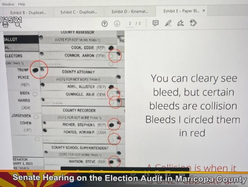 BOOM! Arizona Senate Audit Team CAUGHT THEM! Ballots were on WRONG PAPER STOCK -- Supports the SHARPIEGATE SCANDAL! (VIDEO)