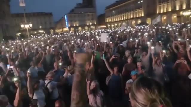 Torino, 22 Luglio 2021: NO GREEN PASS!!!???