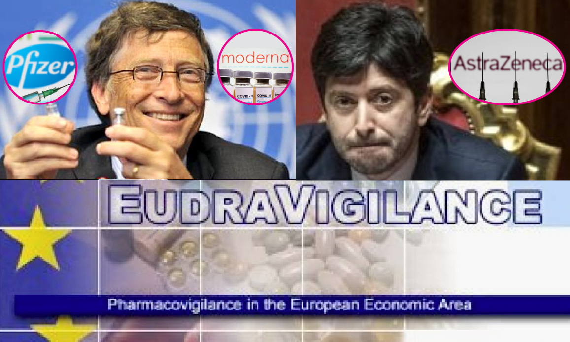 UE, RADDOPPIA IL NUMERO DI VACCINATI MORTI DI COVID. 745 Casi Fatali (479 dopo Pfizer) su 9mila Contagiati. E di 3.876 non si sa la Sorte! - Database Italia