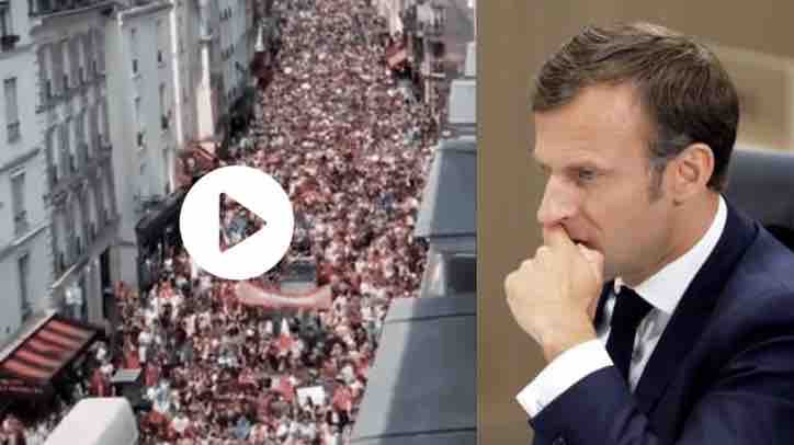 Marea di gente travolge Macron: 150mila francesi marciano contro il pass vaccinale – StopCensura