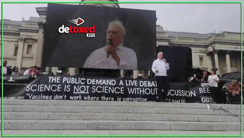 David ICKE - Intervento integrale - Londra, Trafalgar Square (24/07/2021) - PeerTube.it