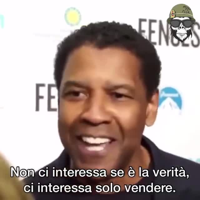 Grandissimo Denzel Washington, DEMOLISCE i Media!!!???