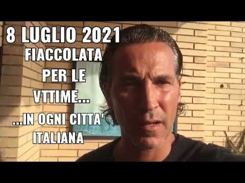 8 Luglio 2021 Una CANDELA per il RICORDO...nelle PIAZZE o dai BALCONI D'ITALIA ??️?