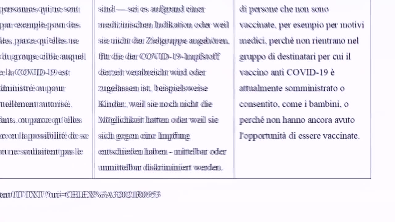 GREEN PASS - Di chi è la manina che ha cambiato il regolamento europeo? - Massimo Mazzucco