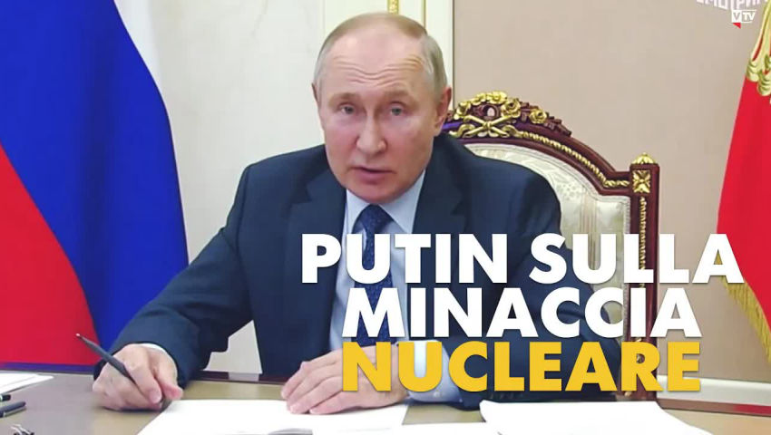 PUTIN : RISCHIO GUERRA NUCLEARE - PeerTube.it