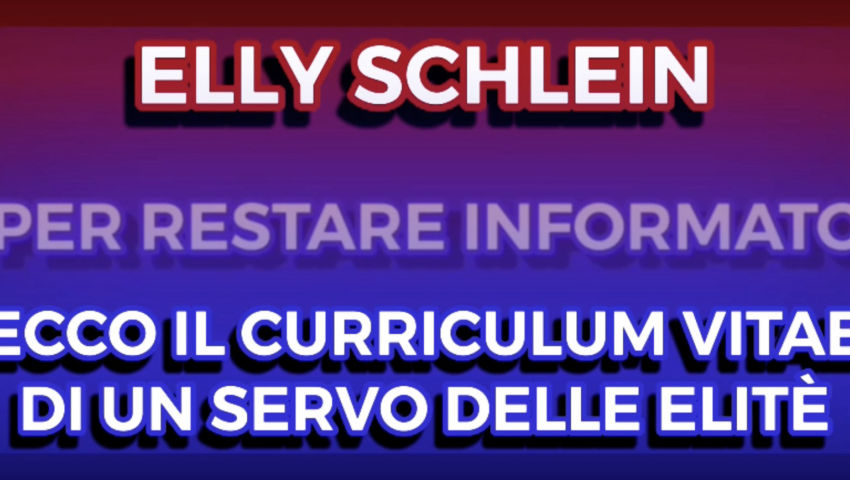 Elly Schlein - Ecco il Curriculum Vitae di un Servo delle Elite - PeerTube.it