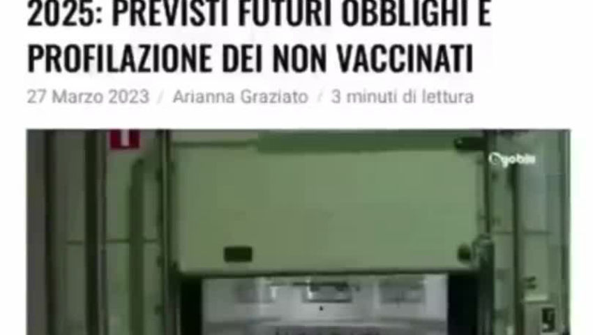 La nazificazione continua e gli idioti accettano felici e contenti: pubblicato il piano vaccinale 2023-25 - PeerTube.it