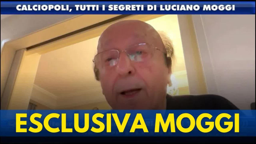 LA CHIAVETTA AD AGNELLI E I FATTI DI CALCIOPOLI: PARLA LUCIANO MOGGI IN DIRETTA A QSVS - PeerTube.it