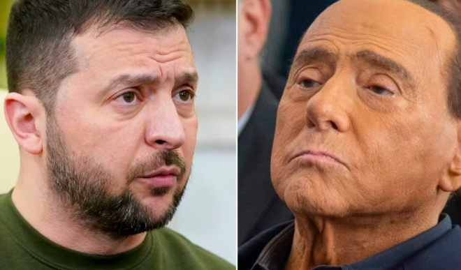 Lo schifo di Zelensky su Berlusconi: la parola ‘depennato’ sulla sua foto nel sito nazista dove elencano i nemici del loro infame stato canaglia – DC NEWS