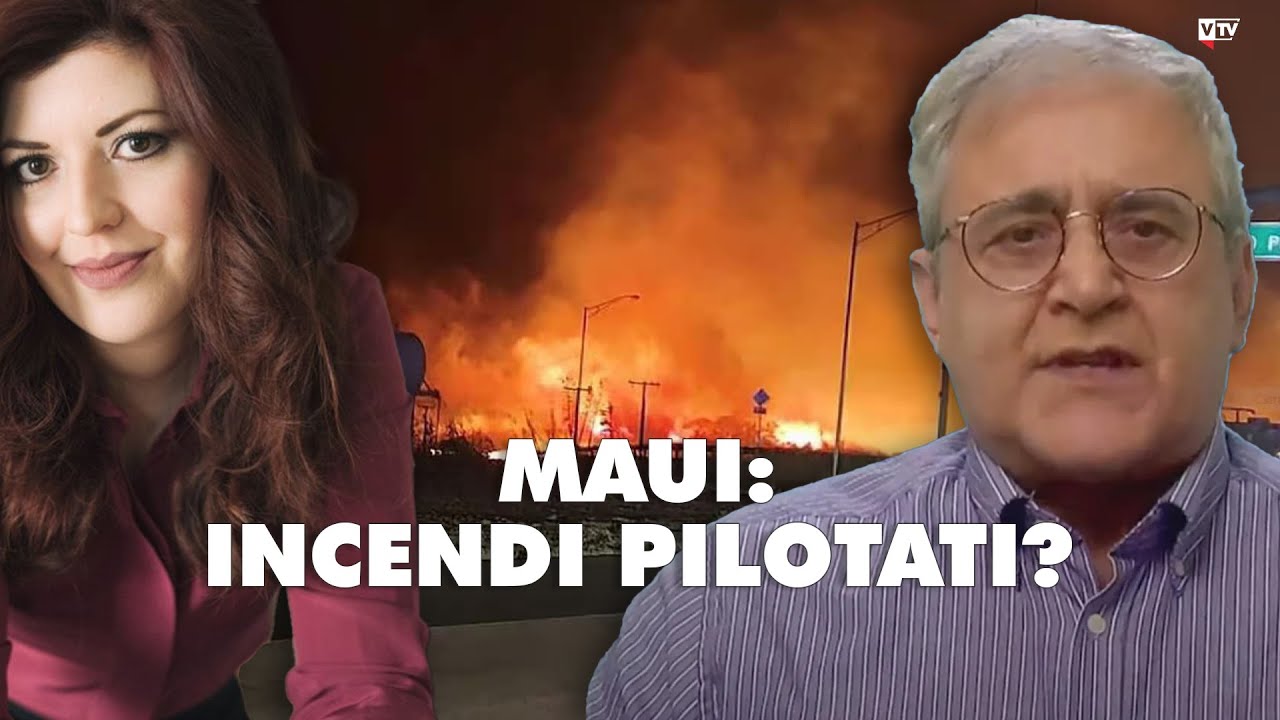 Maui: incendi pilotati? - LA RASSEGNA di Enrica Perucchietti - YouTube