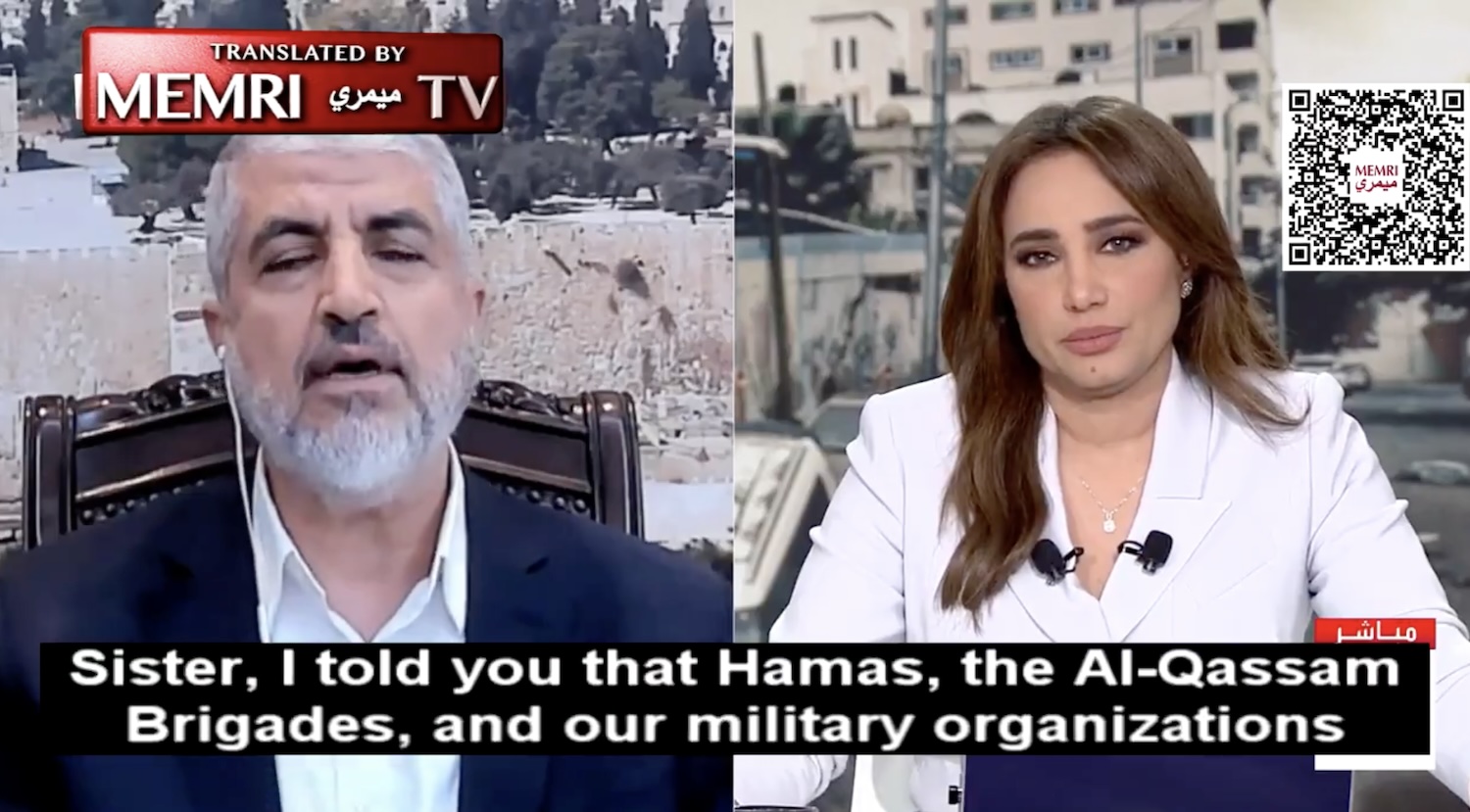 La giornalista di Al Arabiya e l'intervista dura al leader di Hamas: «Chiederete scusa per il massacro dei civili israeliani?» - Il video - Open