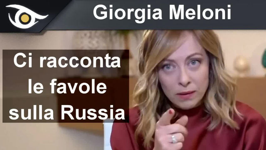 Giorgia Meloni ci racconta le favole sulla Russia - PeerTube.it