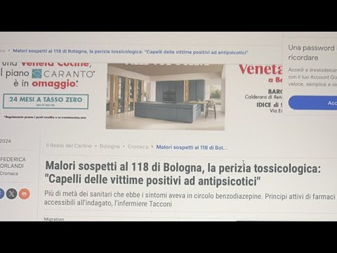 Infermiere che avvelenava il personale 118 a bologna ?????